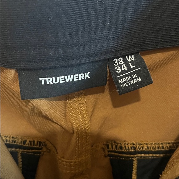 Truewerk Brown Tactical Cargo Pants - Picture 4 of 9